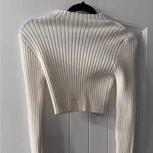Mock neck sweater